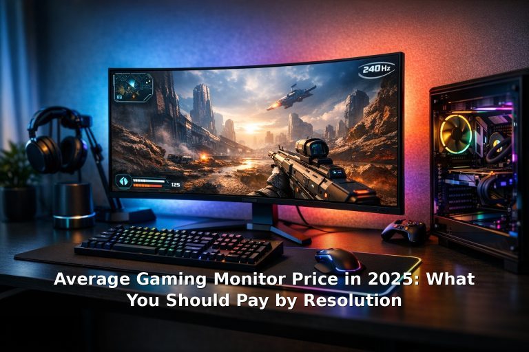 Average Gaming Monitor Price in 2025: What You Should Pay by Resolution